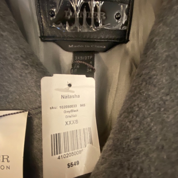 Danier Wool and Leather Coat - NWT - Picture 7 of 7